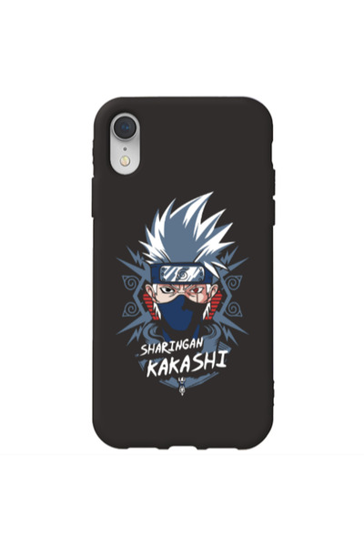 Other Apple iPhone Xr Anime Mangoo Black Colored Silicone TPU Θήκη