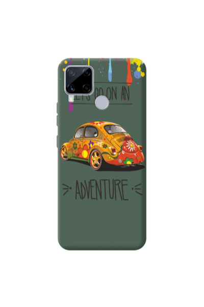 Other Realme C25S Adventure Dark Green Colored Silicone TPU Θήκη