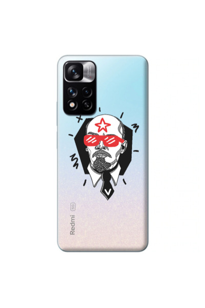 Other Xiaomi Redmi Note 11s 5G Stars and glasses Transparent Silicone TPU Θήκη
