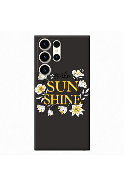Other Samsung S24 Ultra Sun Shine Black Colored Silicone TPU Θήκη