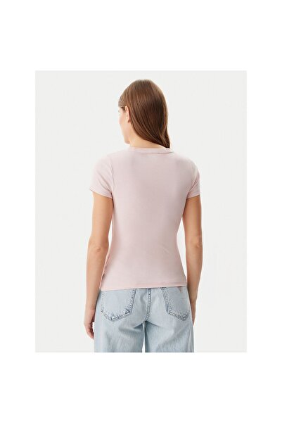 Guess Γυναικείο T-shirt W5GP62KA0H1 Ροζ