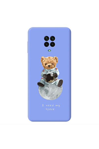 Other Xiaomi Redmi Note 9 Pro Bear in space Light Purple Colored Silicone TPU...