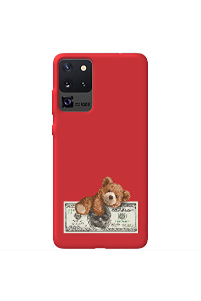 Other Samsung S20 Ultra Money Style Red Colored Silicone TPU Θήκη