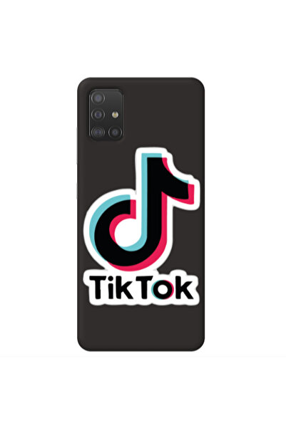 Other Samsung M31S Tik Tok Black Colored Silicone TPU Θήκη