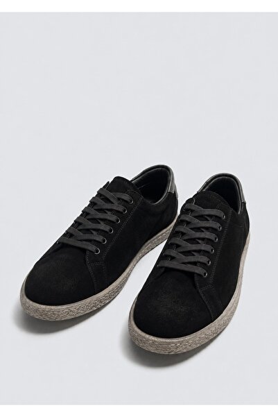 Antioch 100% Suede Sneaker with Black Contrast Sole