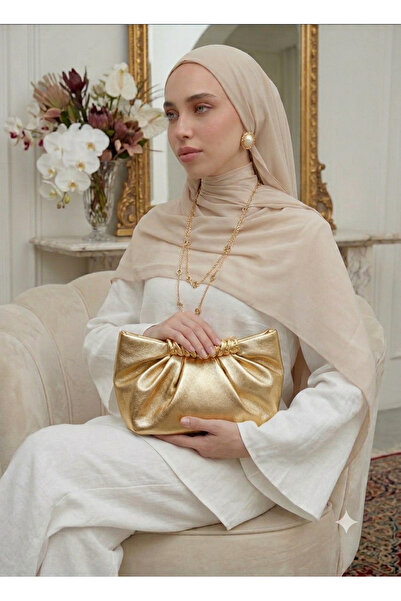 Gogoey Geantă de umăr cu lanț, design la modă, geantă crossbody