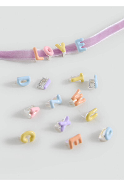 MANGO Kids Harfli choker kolye