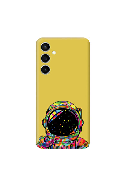 Other Samsung S24 Plus Astronaut 209 Yellow Colored Silicone TPU Θήκη