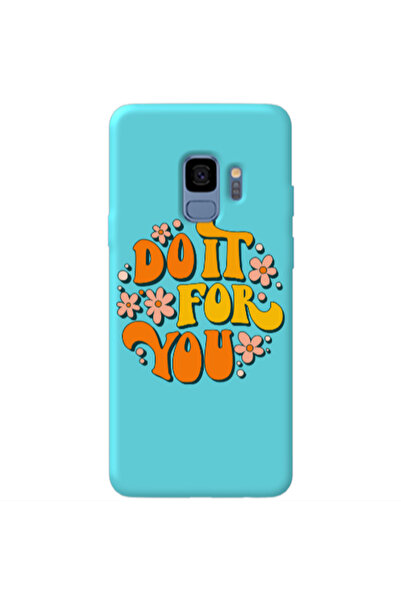Other Samsung S9 Plus Do it For You Turquoise Colored Silicone TPU Θήκη