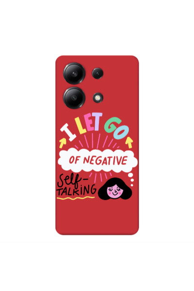 Other Xiaomi Redmi Note 13 4G Let go Self talking Red Colored Silicone TPU Θήκη