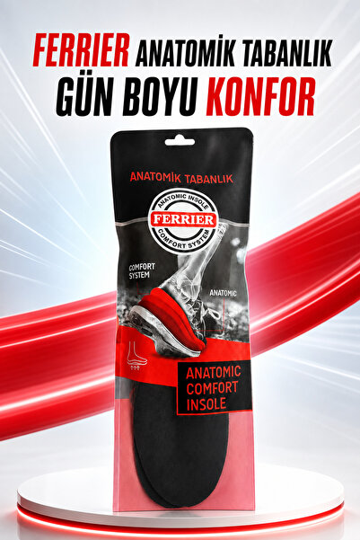 Ferrier Anatomik Konfor Tabanlık Kesilebilir 36-42 Numara Hafızalı Ayakkabı İ...