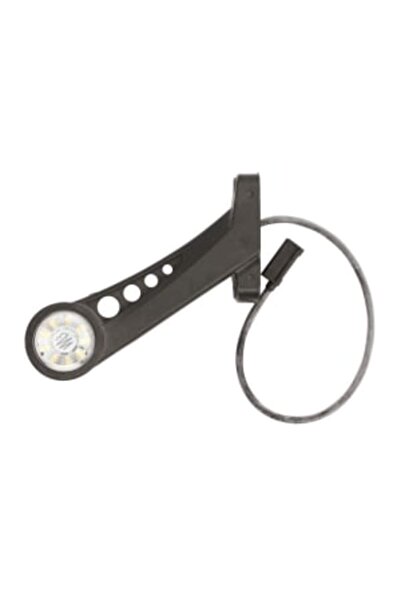 WAS Lampa Gabarit Stanga Alb/Rosu Led 12/24v (cu Agrafa pentru Sirma Plata Co...