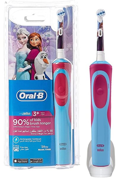 Oral-B Vitality, Rechargeable Kids Toothbrush, Frozen D12K
