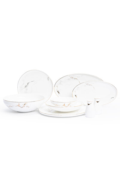 Maxx Doria Sky Marble 12 Kişilik 58 Parça Yemek Takımı