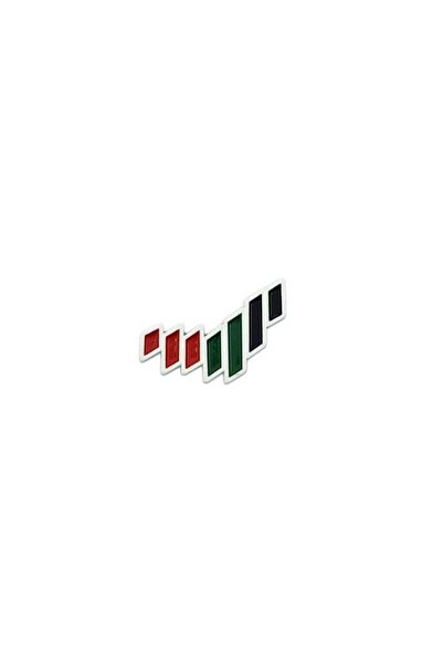 kipfy ملصق معدني بألوان الإمارات العربية المتحدة، شارة معدنية ذاتية اللصق مقا...