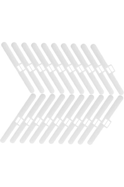 Arabest 20 Pack Vertical Blind Top Hangers,Vertical Blind Top Hangers Double ...