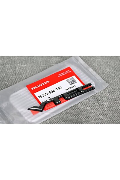 Honda CIVIC VTEC BAGAJ AMBLEM 2001-2005 75725-S04-T00-ORJ