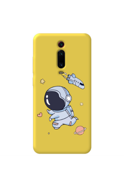 Other Xiaomi Mi 9T Pro Aduket Yellow Colored Silicone TPU Θήκη