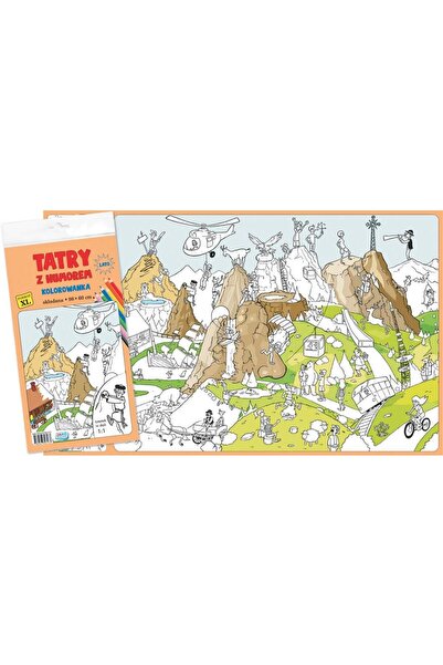 OEM Tatry cu umor - vara. Kolorowanka XL - colorat, Editură