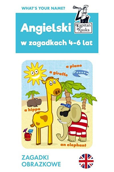 OEM Angielski 4-6 lat Zagadki obrazkowe, Kapitan Nauka, Magdalena Bogusz, Fil...