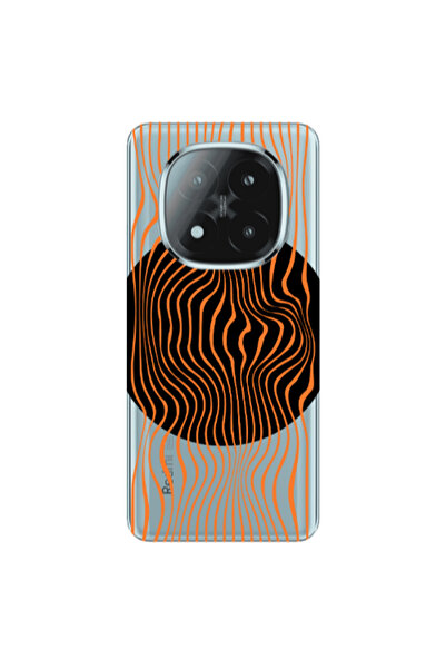 Other Xiaomi Redmi Note 14 Pro + 5g Trapezoidal lines Transparent Silicone TP...