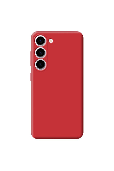 Other Samsung S23 -case Red Colored Silicone TPU Θήκη