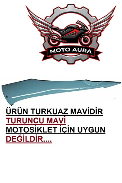 moto aura ARORA CAPPUCINO SOL MARŞBİYEL TURKUAZ MAVİ 50-125CC
