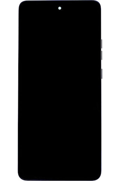 Motorola Οθόνη με μηχανισμό αφής και πλαίσιο για G86 (Μαύρο) Κωδικός: 5D68C30474