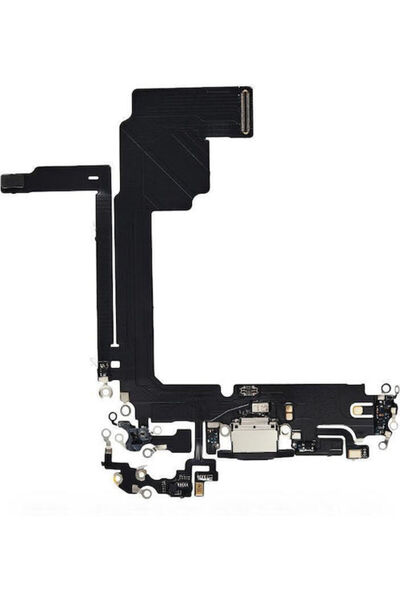 OEM Apple Iphone 15 Pro Max Καλώδιο Flex Θύρας Φόρτισης Μαύρο Τιτάνιο