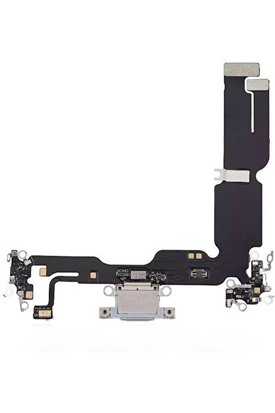 OEM Apple Iphone 15 Plus Καλώδιο Flex Θύρας Φόρτισης Μπλε