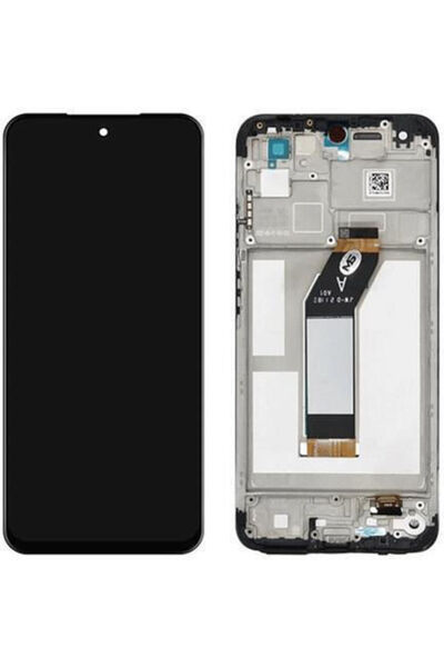 OEM Οθόνη με μηχανισμό αφής και πλαίσιο για Xiaomi Redmi 10 4G (Μαύρο) Κωδικό...