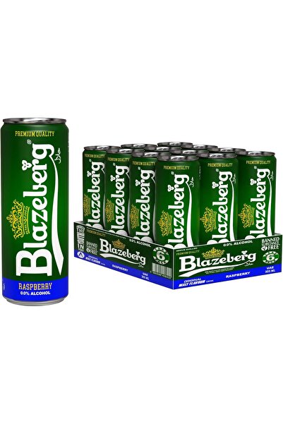 BLAZE Blazeberg Strawberry Malt Flavour Drink, 0.0% Alcohol, Banned Substance...