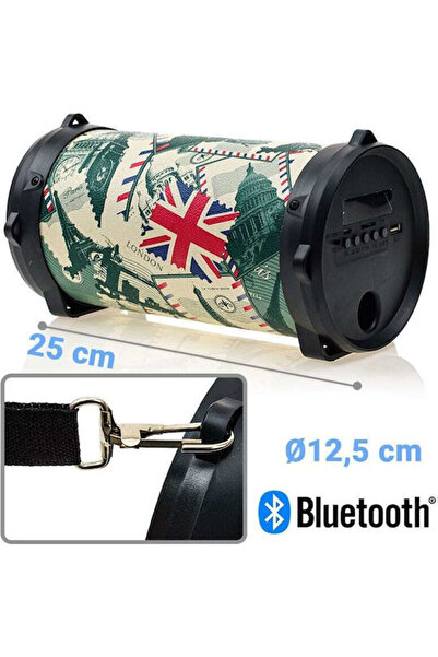 OEM Sightseeing The World 2 Ηχείο Bluetooth Πολύχρωμο