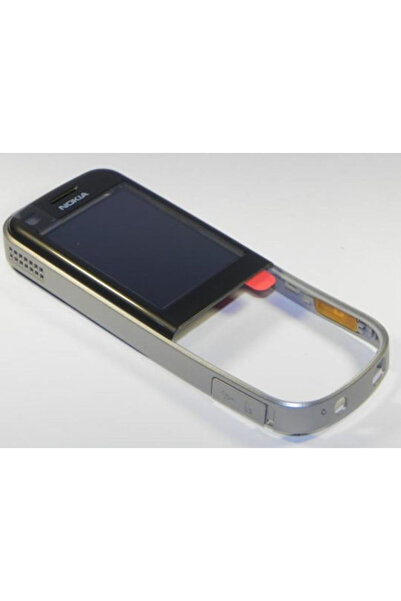 Nokia 6720 Κλασικό Μπροστινό Κάλυμμα Μεταλλικό Γκρι Γνήσιο