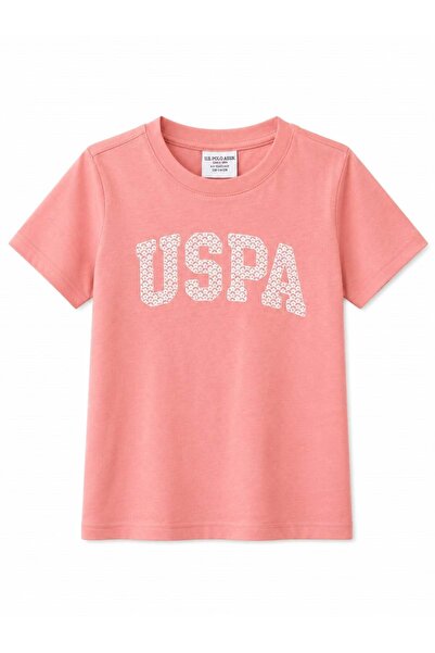 U.S. Polo Assn. U.S. Polo Assn. Κοριτσίστικο μπλουζάκι με λουλουδάτο σχέδιο κ...