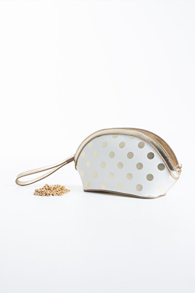 DEV 3 ADAM Λευκόχρυση τσάντα χειρός Clutch Portfolio Γυναικεία τσάντα ώμου Τσ...
