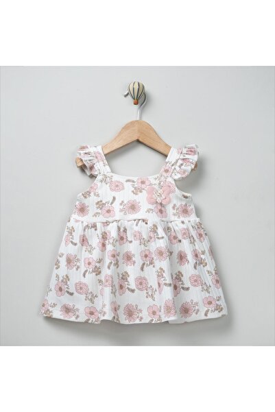 mandalinsbaby Patterned Baby Girl Dress