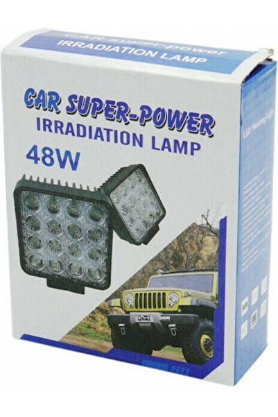 Other Squareς Αδιάβροχοι Προβολείς Αυτοκινήτου LED Γενικής Χρήσης 48W 1 τεμάχ...