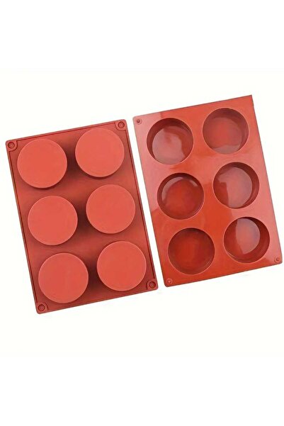 DALKIR GIDA Silicone Cake Mold Red - 7 cm