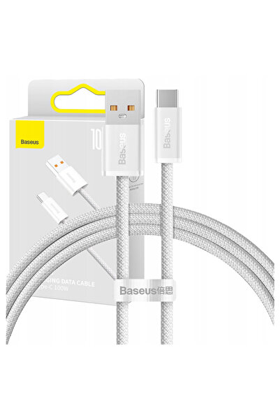 Baseus Cablu USB-C 100W pentru iPhone 12 13 14 15 2M Încărcare rapidă