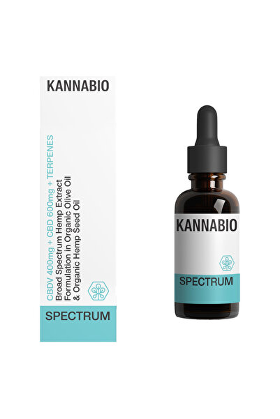 KANNABIO Σπεκτροφάσματα CBDV 400mg + CBD 600mg + Τερπένια 10ml