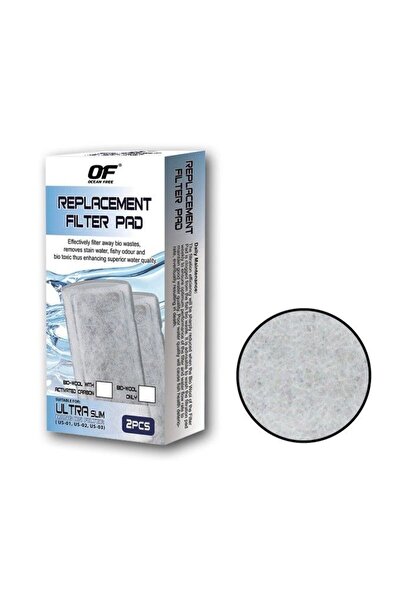 Ocean Free Material filtrant de inlocuire filtru acvariu Ultra Slim Hang On B...