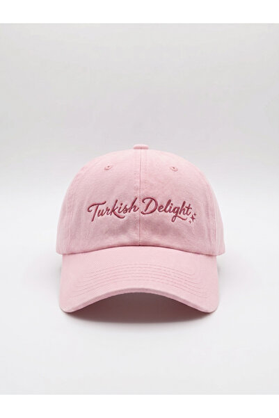 Hathub Club Turkish Delight Nakışlı Yıkamalı Şapka & Kep