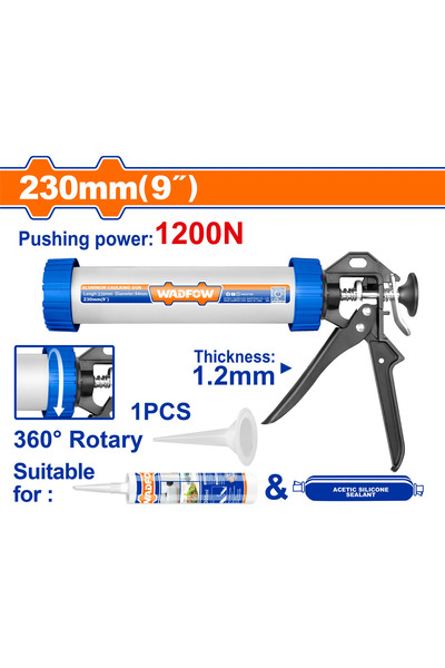 WADFOW Aluminum caulking gun