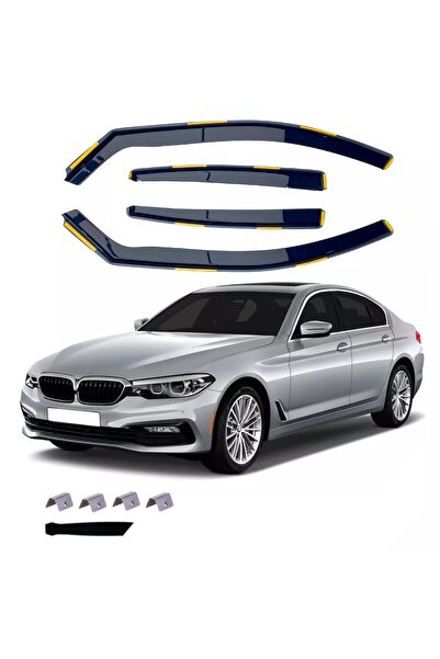 Flexzon Ανεμοθραύστες για BMW Σειρά 5 G30 2018 - 2022 4 τεμάχια. FZVETRBR0004
