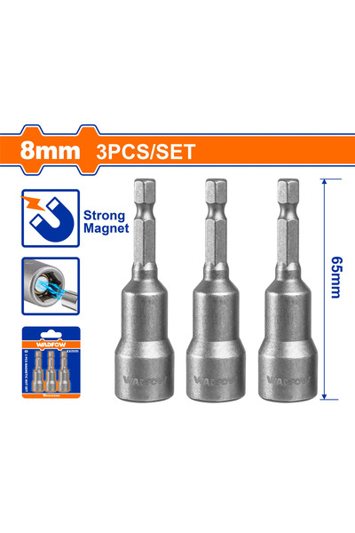 WADFOW 3 Pcs magnetic nut set