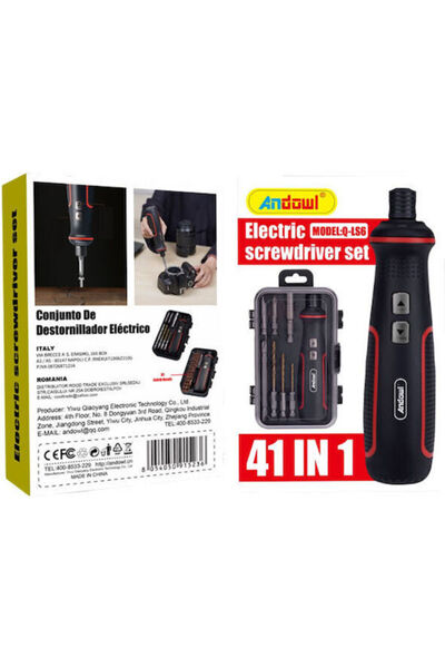 Andowl Q-LS6 Ηλεκτρικό Κατσαβίδι Μπαταρίας