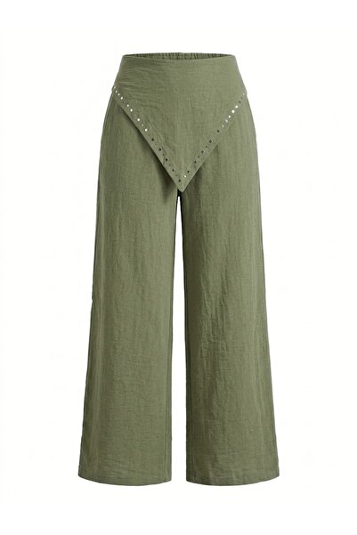 Ruby Waist Tied Scarf Detail Loose Trousers Çağla