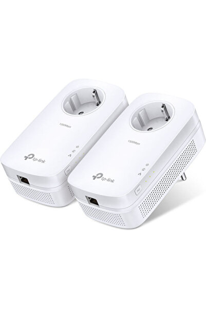 TP-LINK TL-PA8010P KIT v4 Powerline Διπλής Καλωδιακής Σύνδεσης με Υποδοχή Pas...