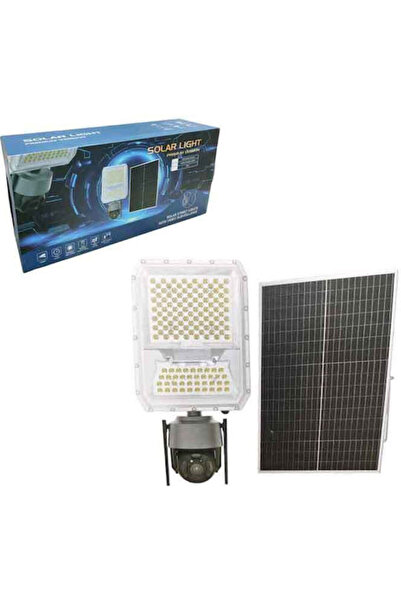 OEM Solar Floodlight Security Camera Panel 100W Solar Street Lights Video Sur...
